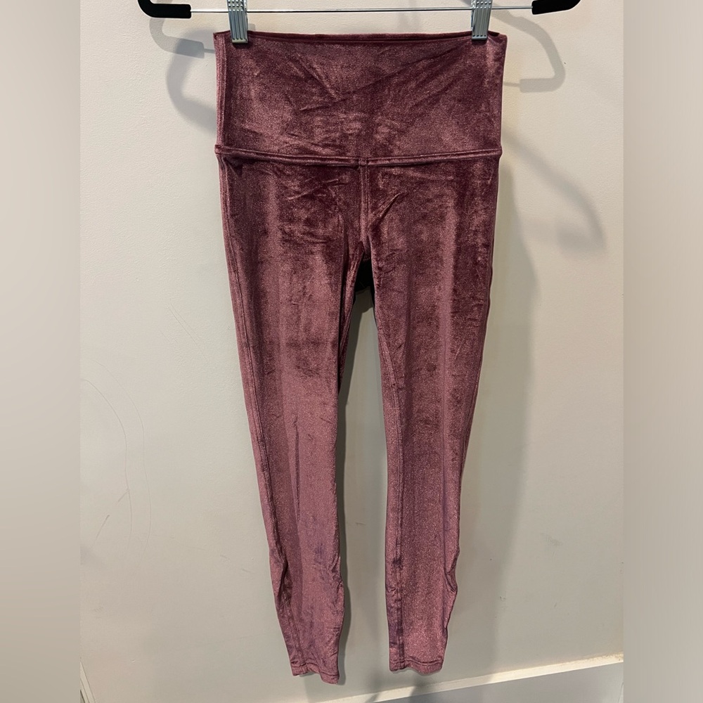 Lululemon Wunder Lounge Velvet Leggings